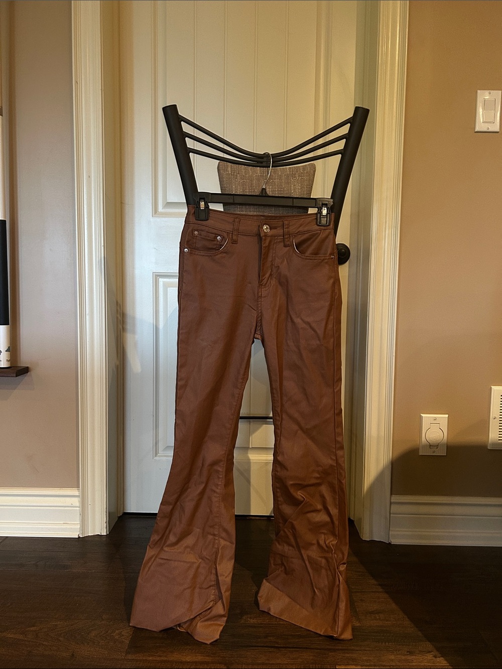Brown Flare Pants